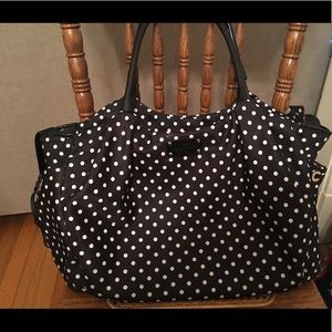 Kate Spade New York diaper/weekender bag.
